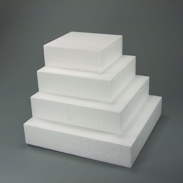BASE DI POLISTIROLO H 10 QUADRATA 50